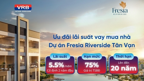 VRB ĐỒNG HÀNH CÙNG KHÁCH HÀNG SỞ HỮU CĂN HỘ MƠ ƯỚC TẠI DỰ ÁN FRESIA RIVERSIDE - KHẲNG ĐỊNH ĐẲNG CẤP THẾ HỆ TINH ANH