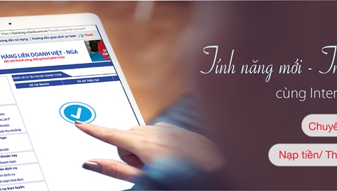 “Chuyển tiền nhanh 24/7” & “Nạp tiền/ Thanh toán hóa đơn” – Tính năng mới, Trải nghiệm mới trên Internet Banking VRB